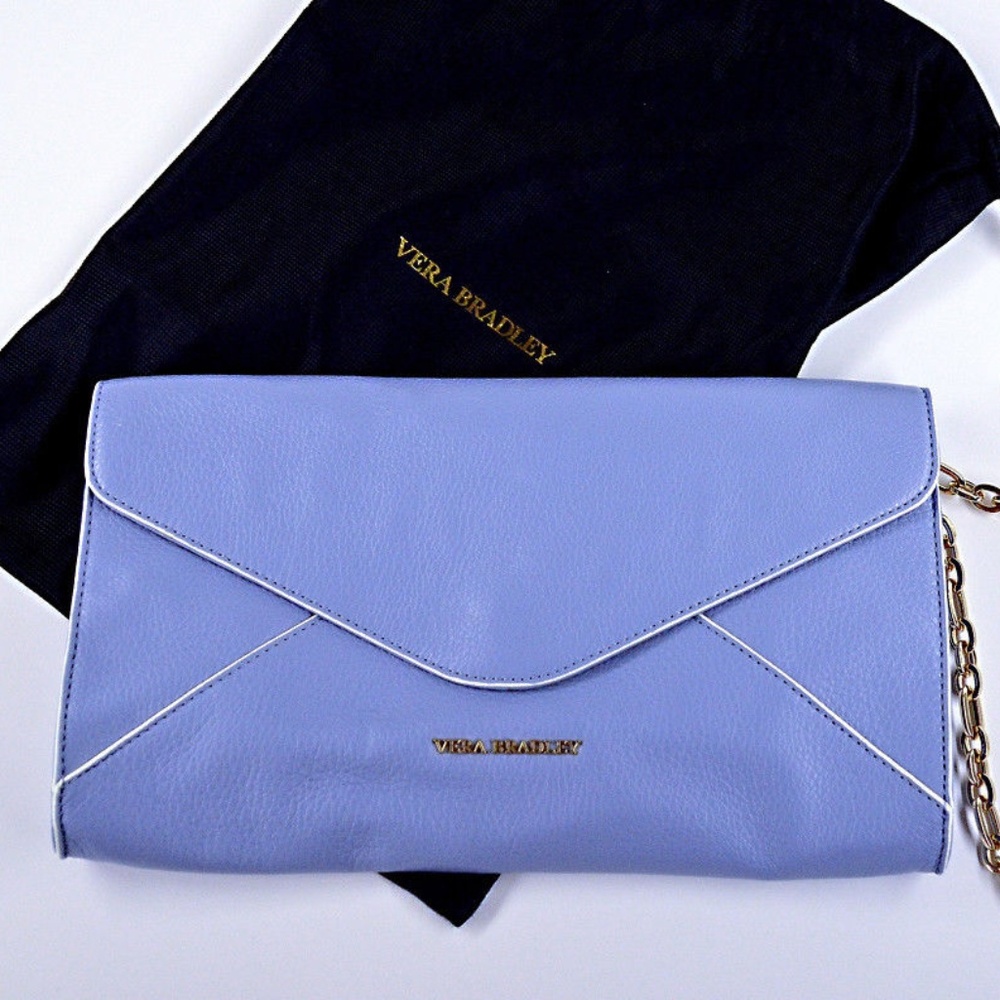 Vera Bradley Leather Harper Clutch